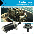Starter Motor 50-822462 for Mercury 30HP 40HP 50HP 60HP (1998–2009)