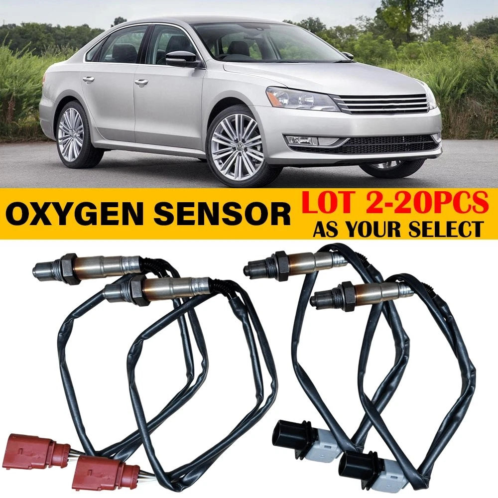 2X Upstream Downstream Oxygen O2 Sensor for VW Beetle CC Eos Golf GTI Jetta (Y)