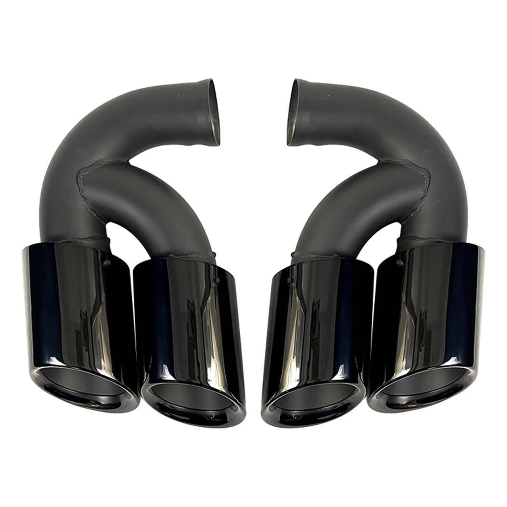 Stainless Steel Muffler Pipe Tips for Porsche Cayenne V8 (2010–2014)