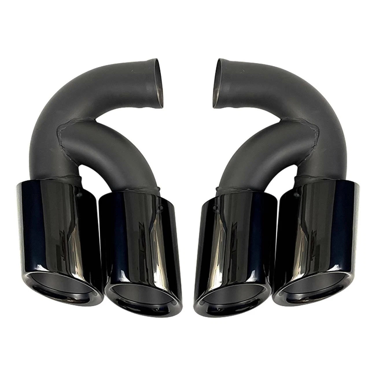 Stainless Steel Muffler Pipe Tips for Porsche Cayenne V8 (2010–2014)