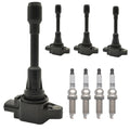 4X Ignition Coil + 4 Spark Plug for Nissan Altima Cube Rogue Infiniti FX50 (2007–2019) UF549