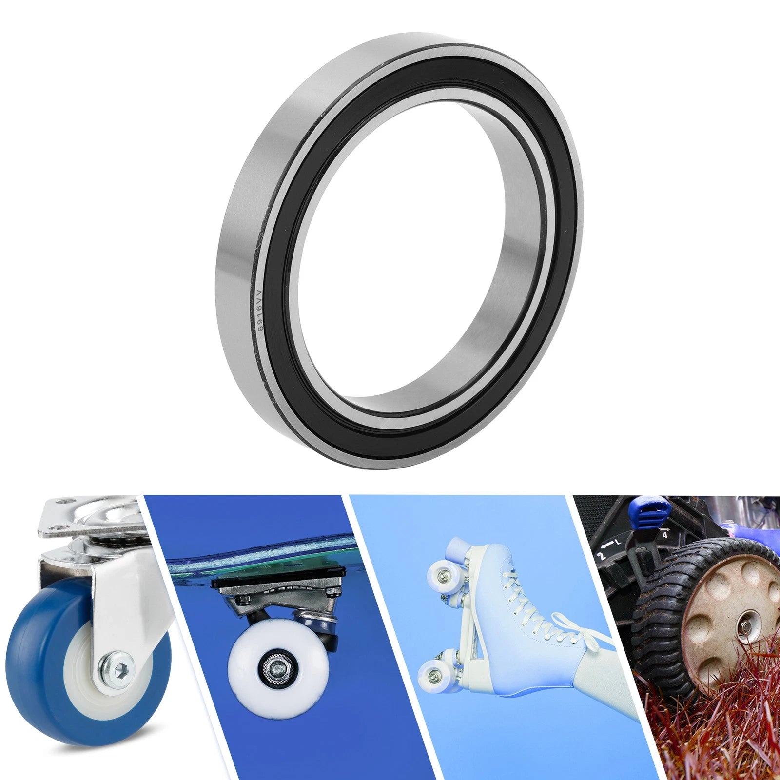 Deep Groove Ball Bearing 80x110x16mm for Scooter Skateboard (1 Pc)