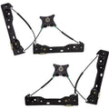 Window Regulator Set for Dodge Durango (2011–2022) Rear Left & Right Power