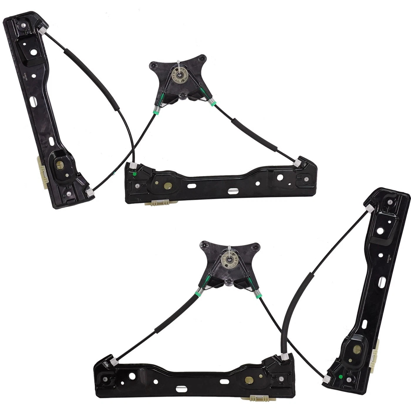 Window Regulator Set for Dodge Durango (2011–2022) Rear Left & Right Power