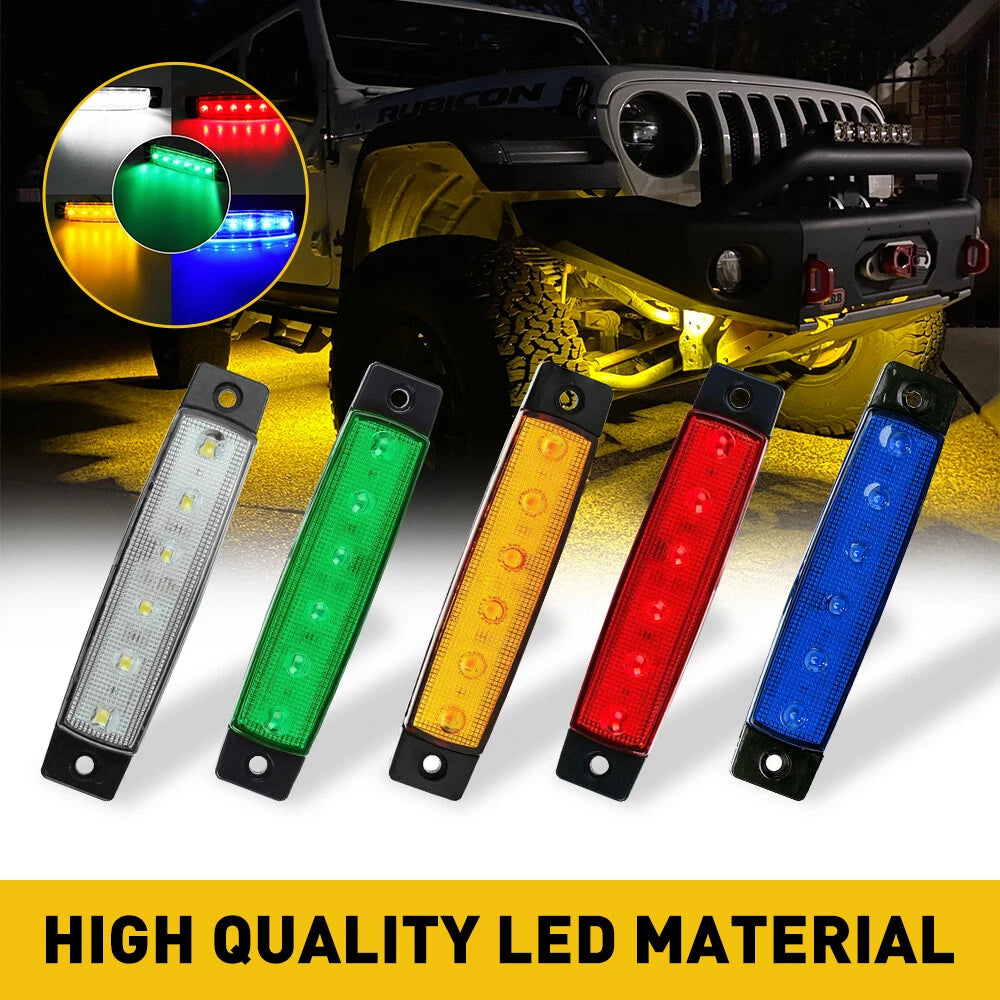 Green LED Underbody Wheel Lights for Jeep (Offroad Truck UTV ATV)