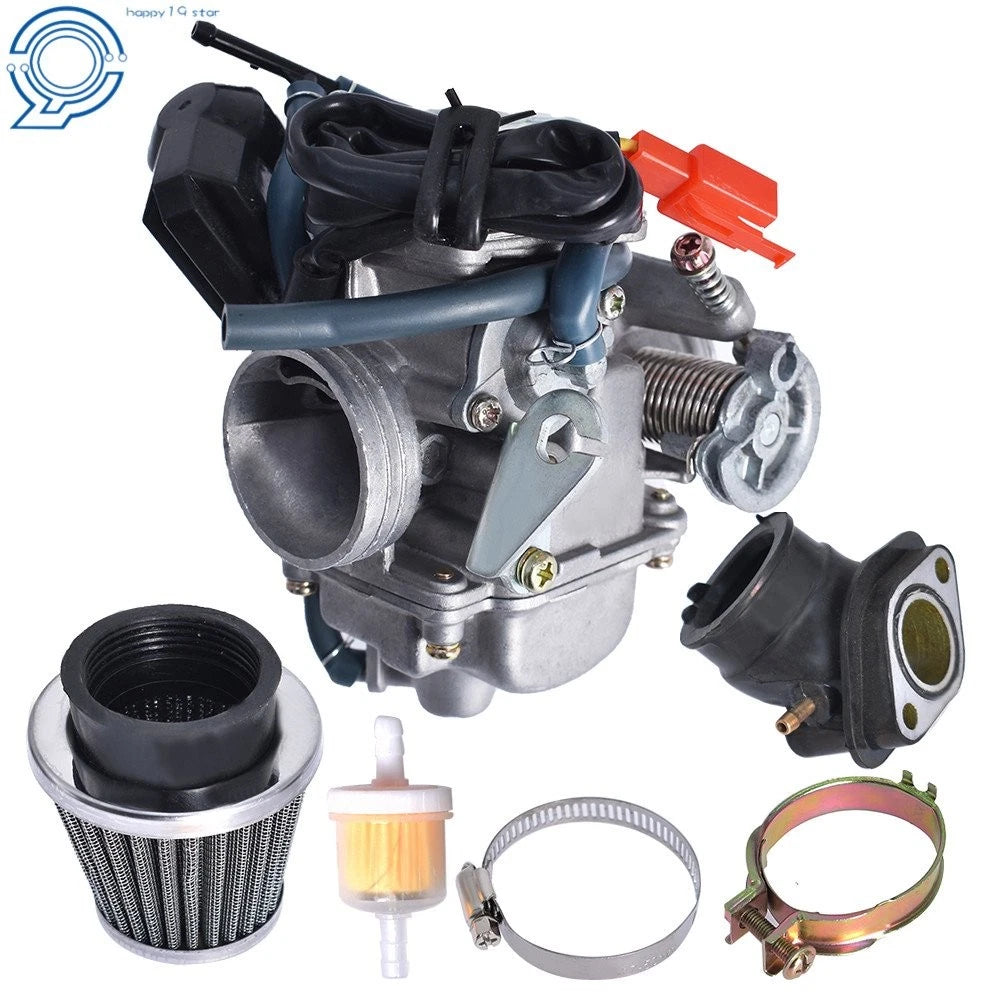 24mm Carb Air Filter for GY6 150cc ATV Go Kart Kazuma Taotao SunL