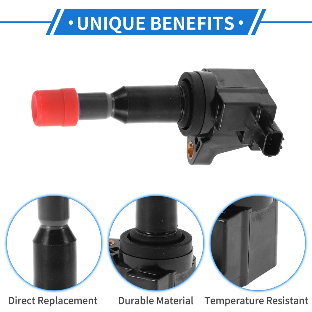 Ignition Coil Pack No. 30520RB0003 for Honda CR-Z 1.5L L4 (2011–2014)