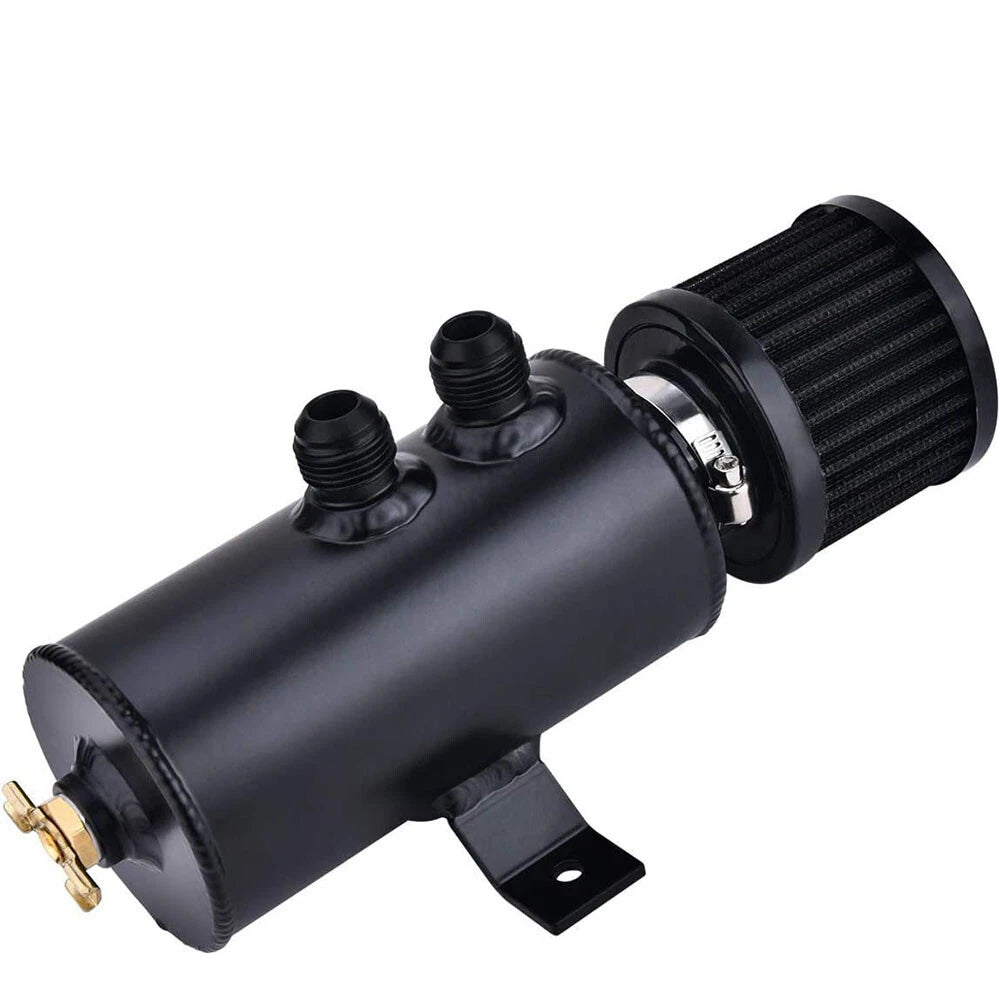 10AN Oil Catch Can Reservoir Tank + Breather Filter Kit for Universal (2010–2023)
