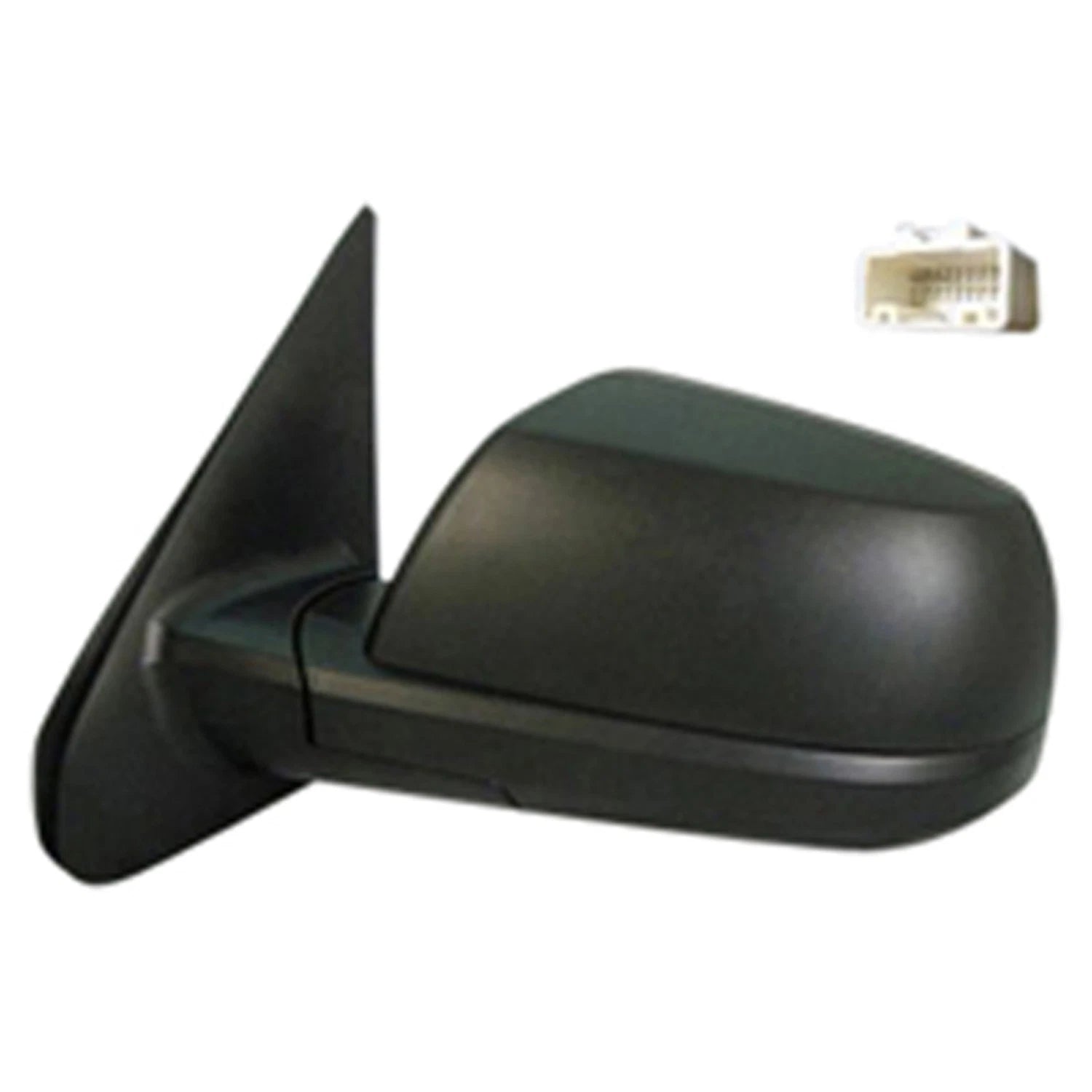 Replacement Driver Side Power Door Mirror w/o Cold Climate Spec w/o Heated Glass