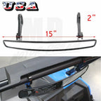 2" UTV Rear View Mirrors for Polaris RZR 800 1000, Can-Am Maverick