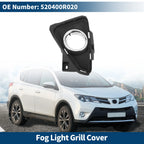 1 Pc Fog Light Grill for Toyota RAV4 (2016–2018) No. 520400R020 Black