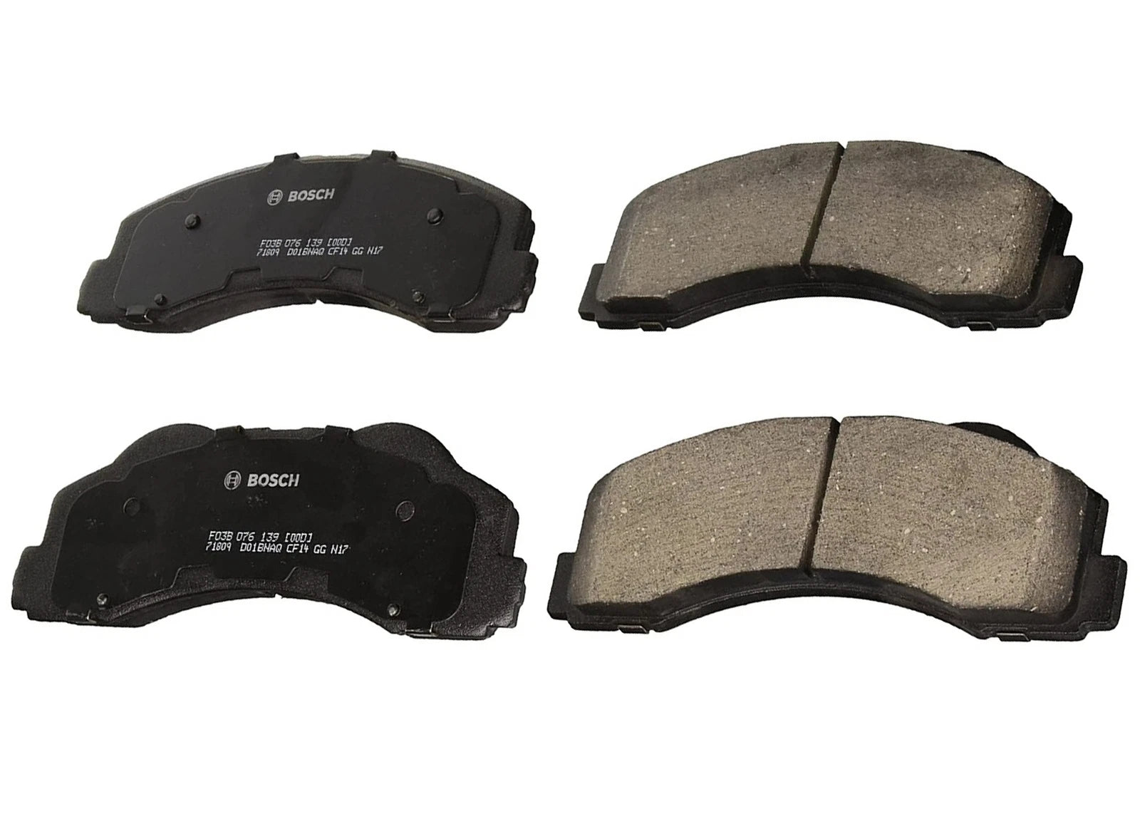 Front Brake Kit 350mm Rotors Bosch Ceramic Pads for Expedition F-150 Navigator (1997–2023)