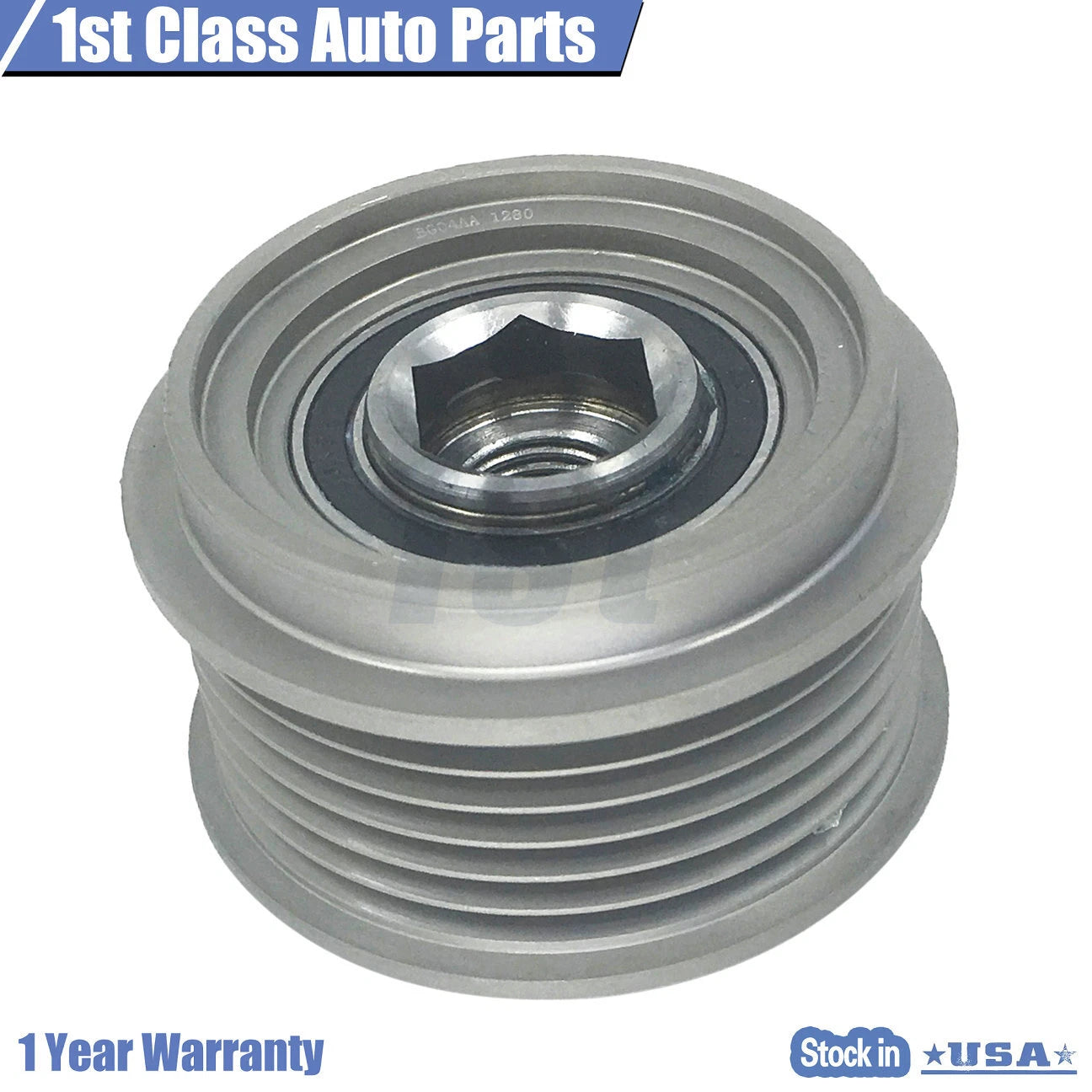 Alternator Clutch Pulley 6 Groove for Jeep Liberty TJ Wrangler (2002–2006)