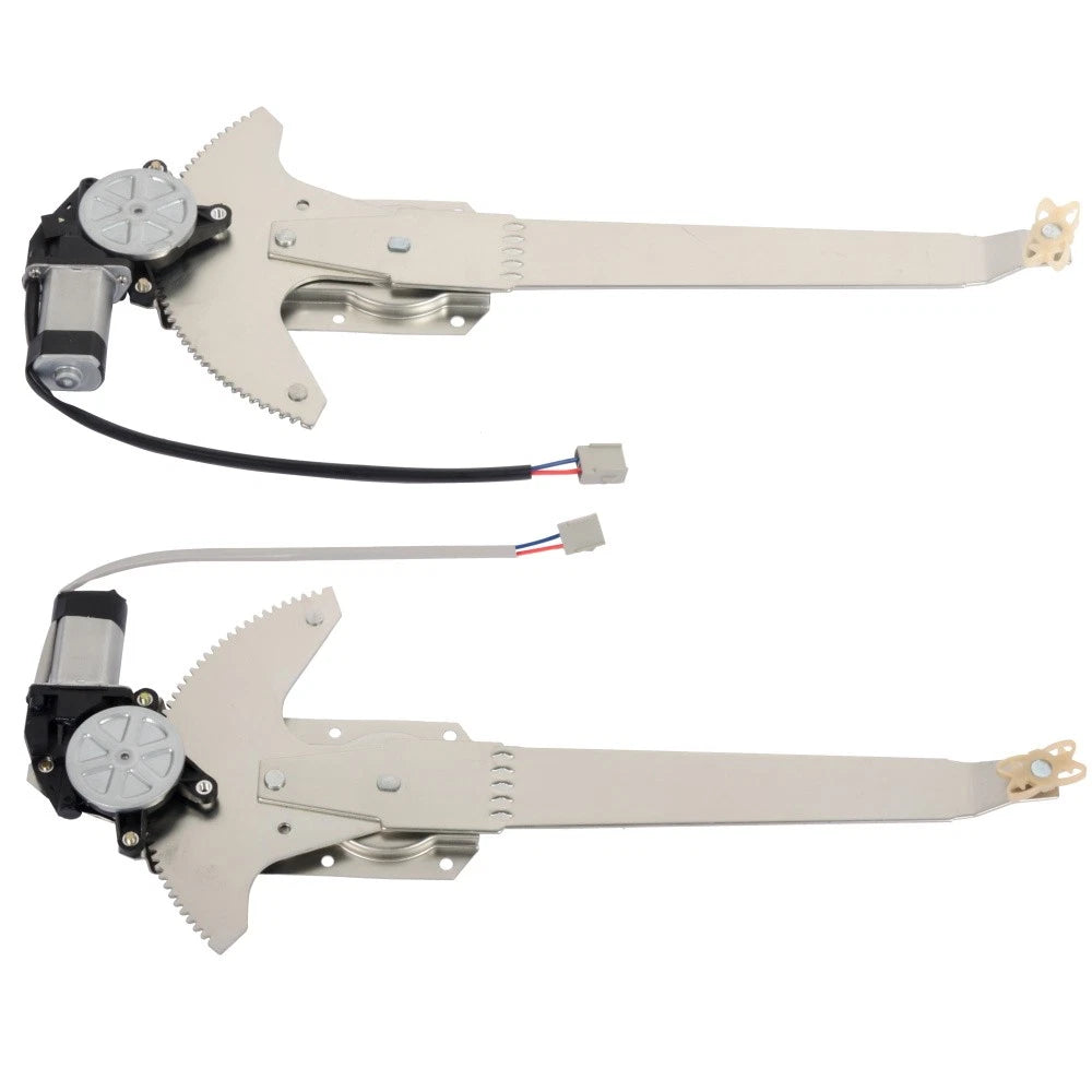 Pair Front Window Regulator & Motor for Ford Bronco (1980–1996)