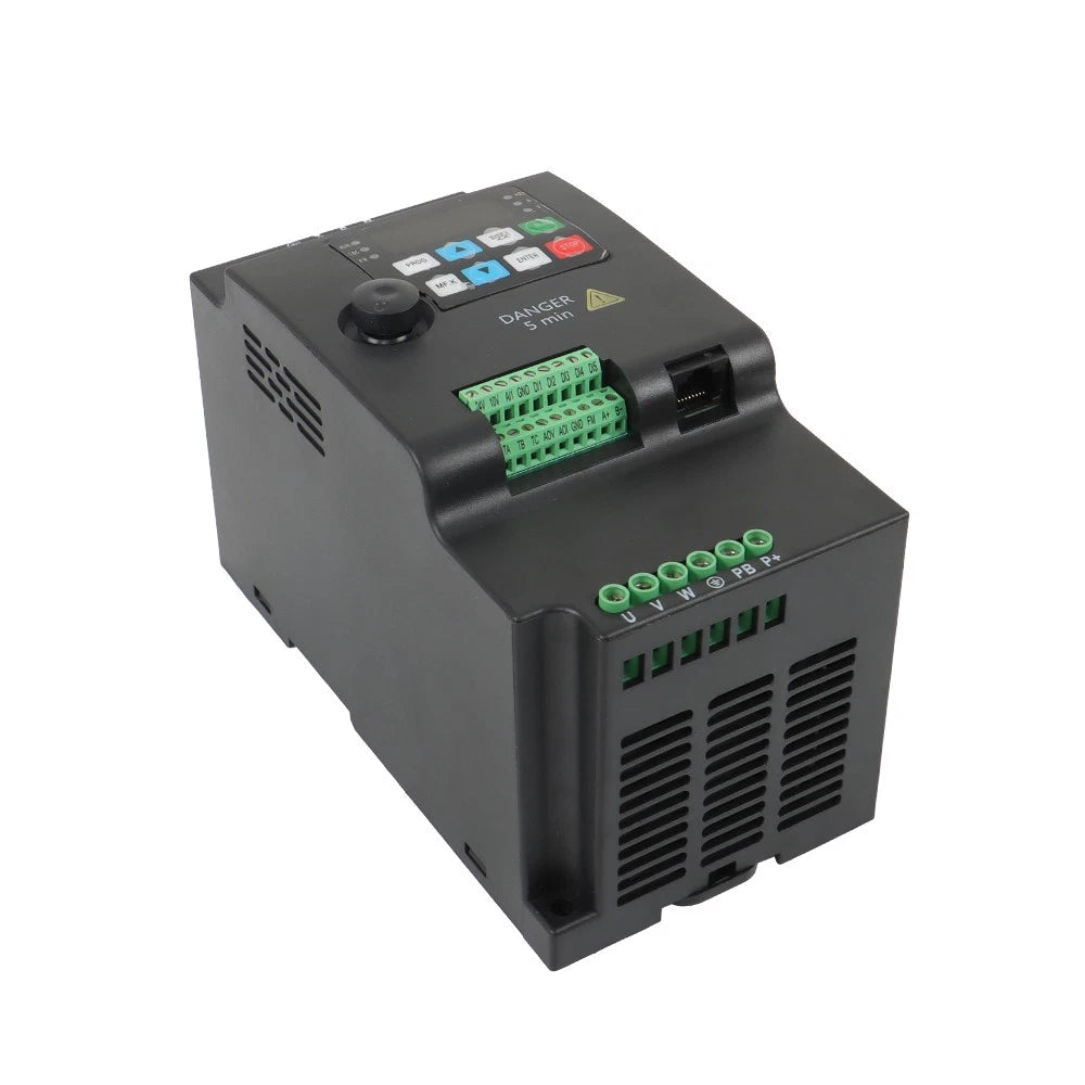 Variable Frequency Drive Inverter for 3 Phase Motors (220V, 3.7KW)