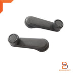 Grey Interior Window Crank Handle for Nissan Navara D21 (1986-1997)