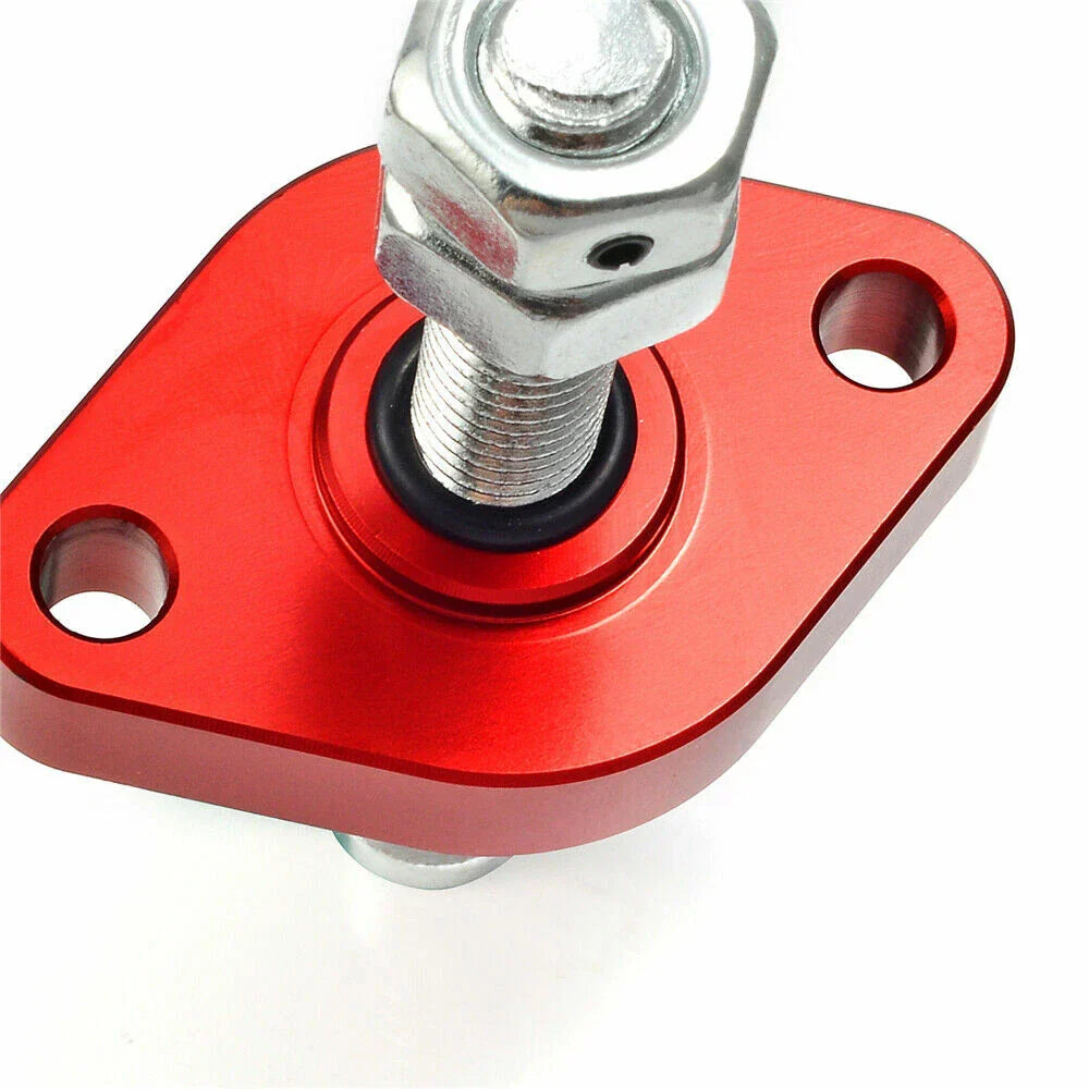 BILLET CNC MANUAL CAM TIMING CHAIN TENSIONER RED for Suzuki LTZ 400 (2003–2006)