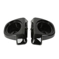 Speaker Pods for Harley Touring (2014–2024) - Black ABS, 6.5" Vented