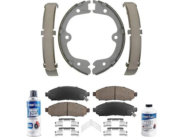 Brake Pad and Shoe Kit for Suzuki Equator (2009–2012) JD212WH