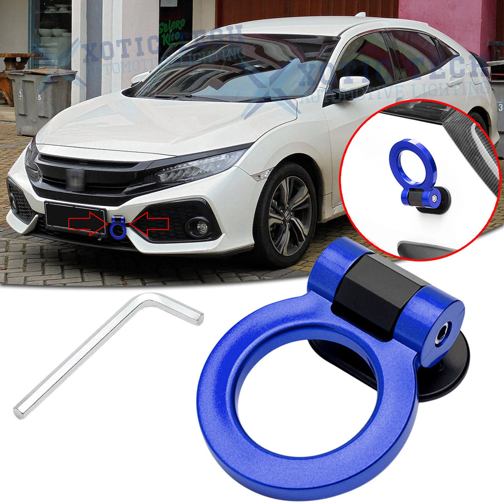 Tow Hook Ring Style Decoration for Honda Civic (2017–2021)