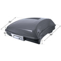 Razor Trunk Two-Up Mounting Rack for Harley Touring (2014–2026) Gunship Gray