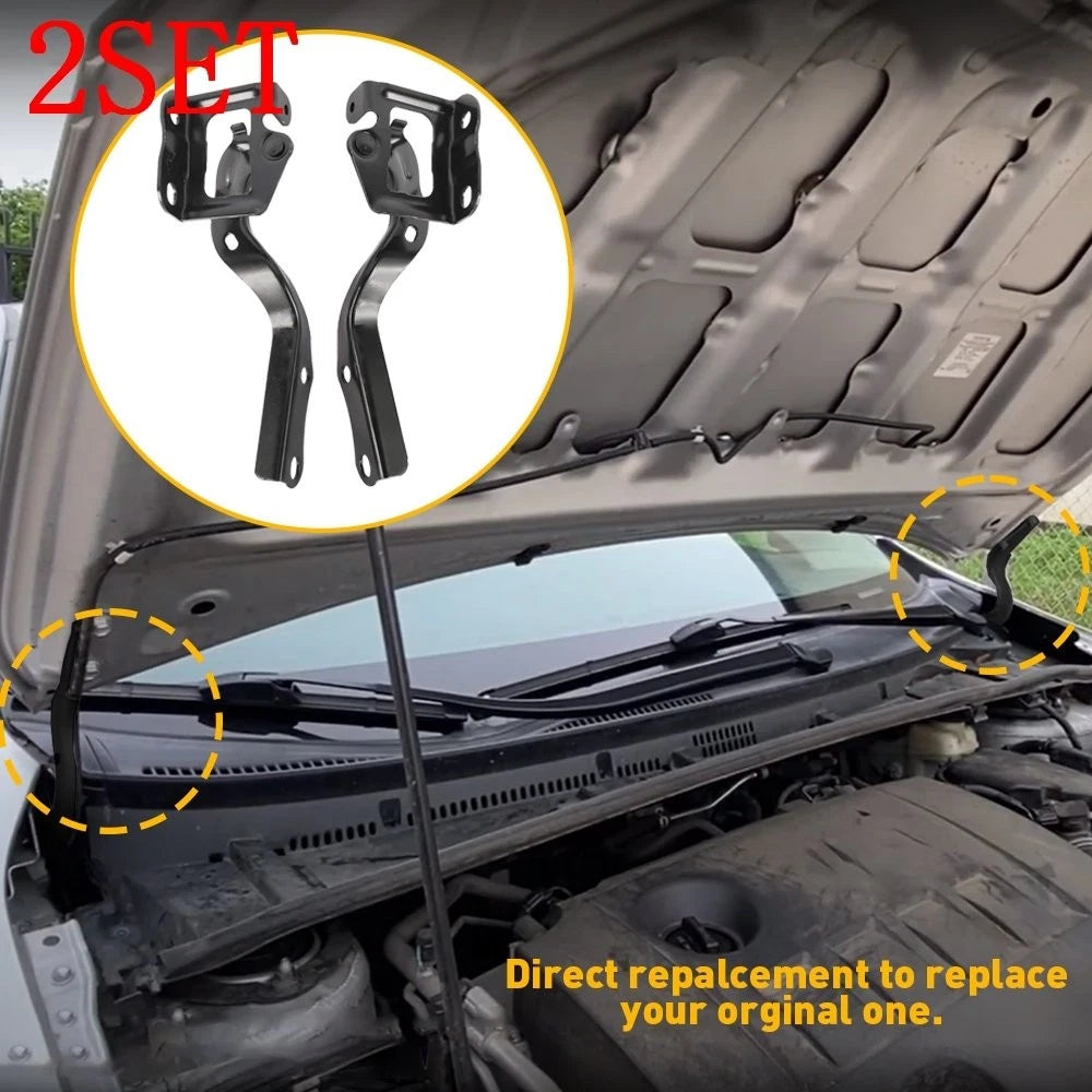 Set of 2 Hood Hinges for Toyota Prius (2010–2015)
