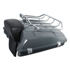 Razor Trunk Pad Mount Rack for Harley Touring Road King (2014–2026) Gunship Gray