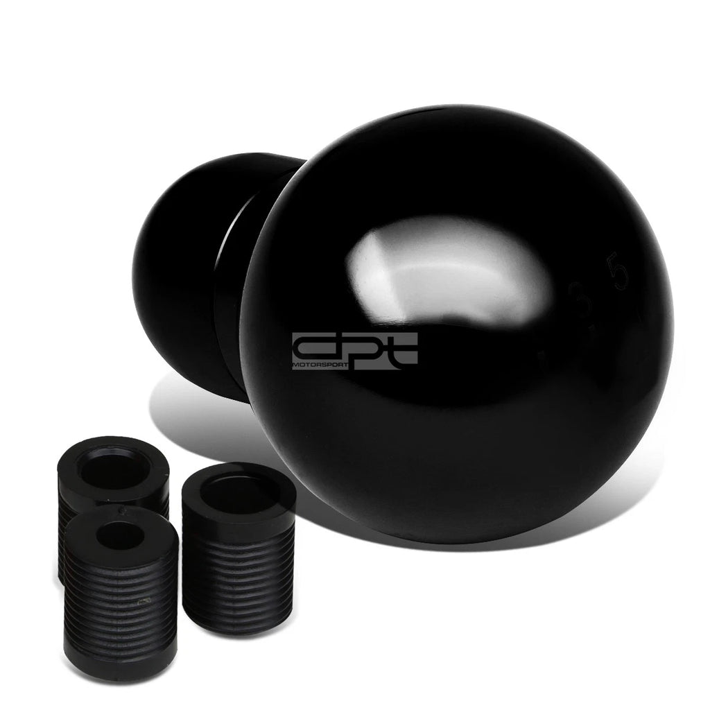 Short Shift Knob for M8/M10/M12 Manual Gear Transmission (Black Billet Aluminum)