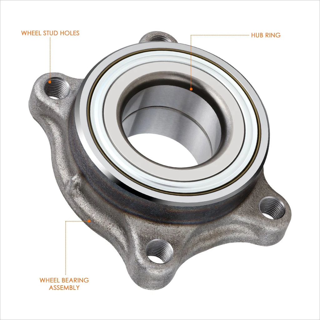 Set of 2 Wheel Bearings for Nissan 350Z/Infiniti G35 (2003–2009)