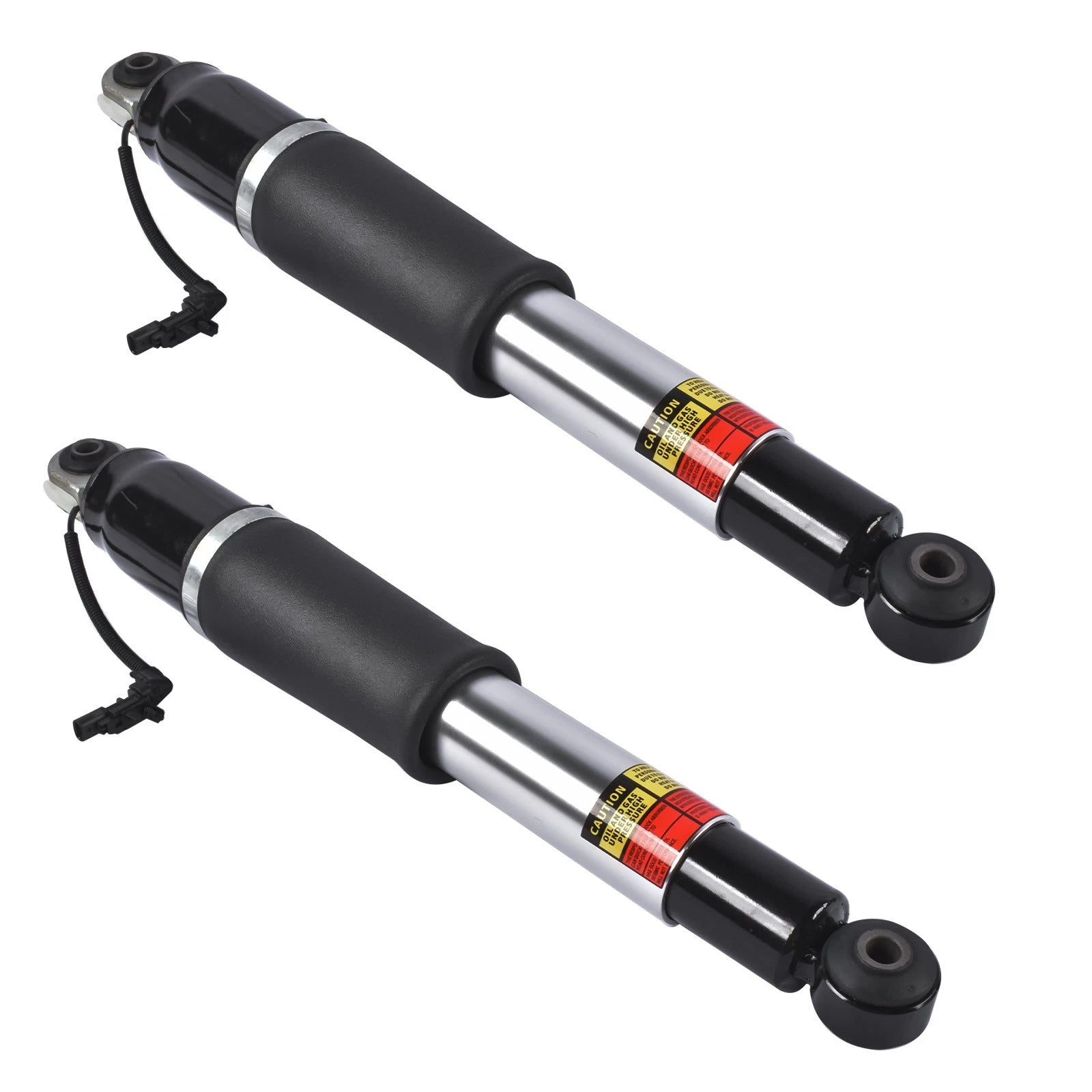 Pair Rear Air Shock Absorbers for Cadillac Escalade, Suburban, Tahoe, Yukon (Used) 23290660