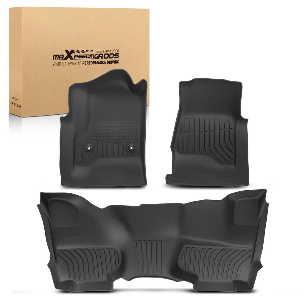 TPE Carpet Floor Mats for Chevrolet Silverado 2500HD (2015–2019)