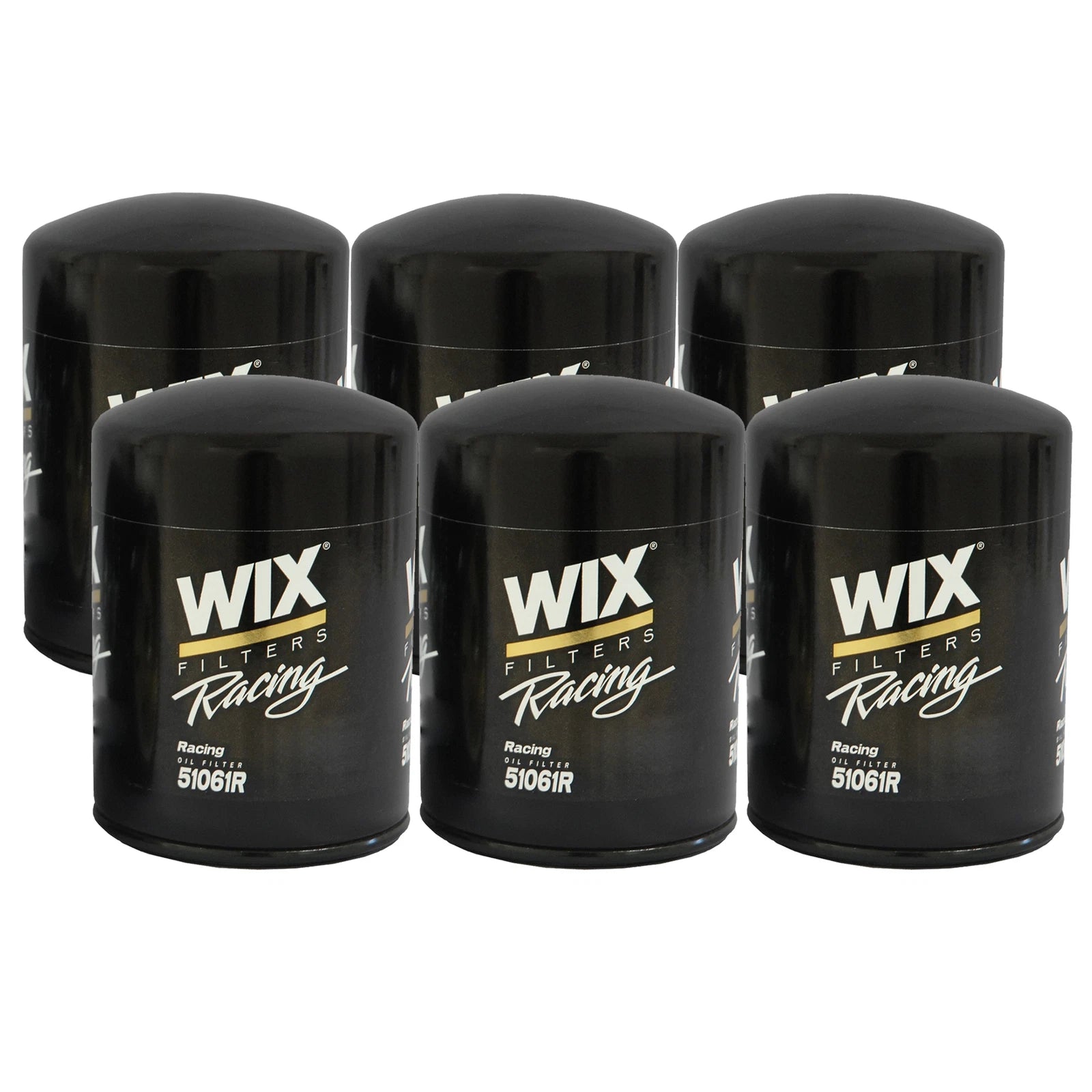 Set of 6 Wix Racing Engine Oil Filters for Ford GMC Isuzu Chevy