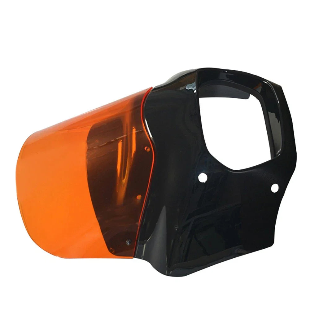 11" Orange Front Fairing Windshield for Harley Softail Fat Bob (2018-2019)