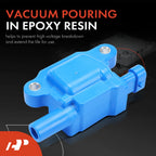 8x Blue Ignition Coil for Chevy Silverado 1500 (2007-2013) Impala (2006-2009)
