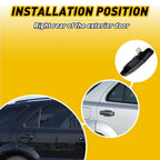 Exterior Outside Rear Right Door Handle for Kia Sorento (2003–2009) EPY