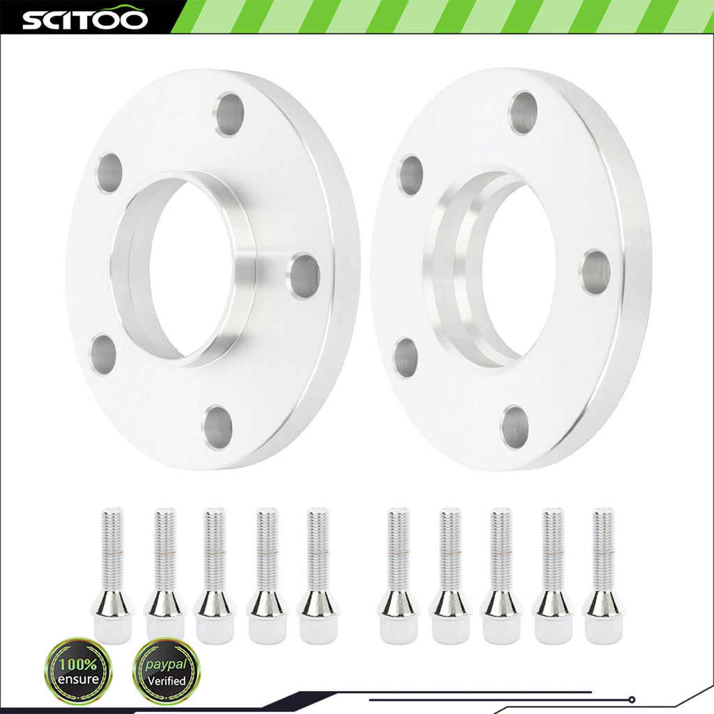 2X 15mm Hubcentric Wheel Spacers 5x120 12x1.5 for BMW 528i 335i 530xi 328i 535i (2008–2016)