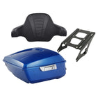 Trunk Pad Mount Rack for Harley Road Glide King (2014–2026) Electric Blue