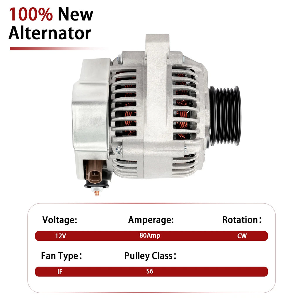 Alternator for Lexus ES300 (1997-2001) 80 Amp