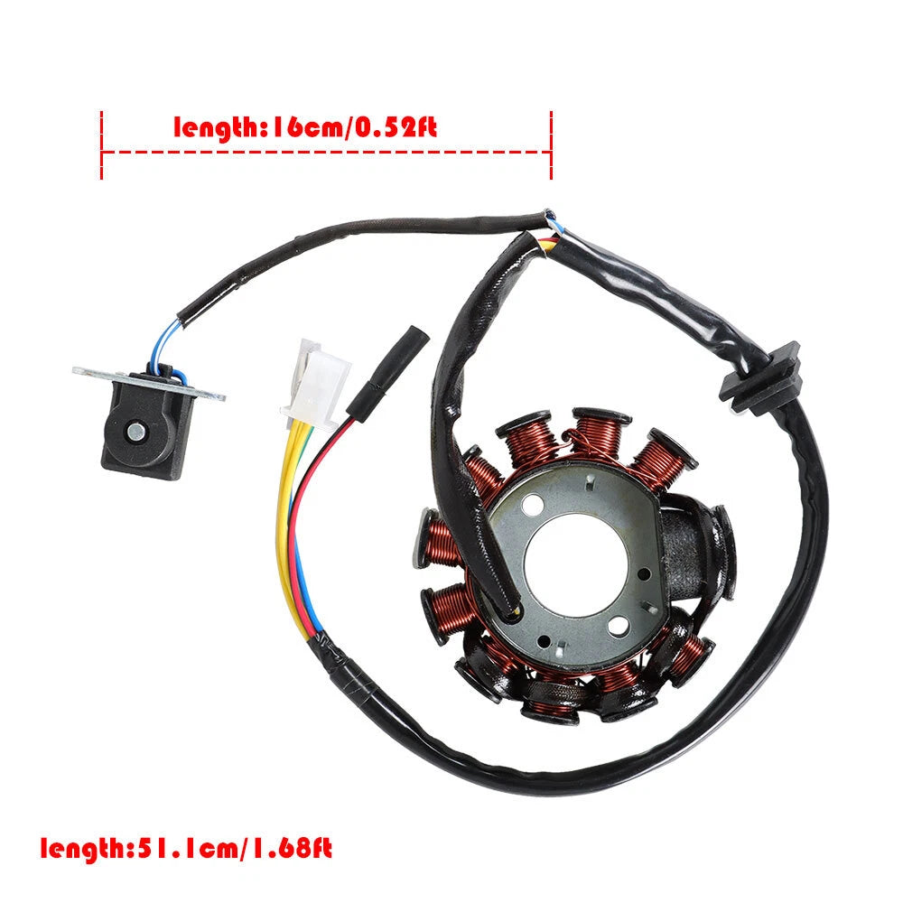 Magneto Stator for GY6 125cc 150cc Scooter ATV Go Kart