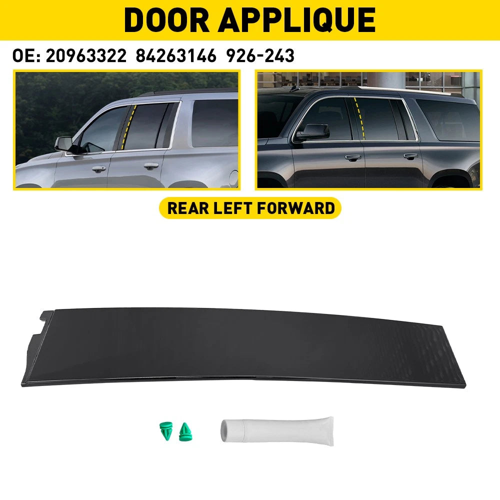 B Pillar Applique Trim for Chevrolet Tahoe (2015–2018)