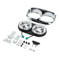 5.75" Dual LED Headlight Lamp Projector for Harley Road Glide FLTR (1998–2013)