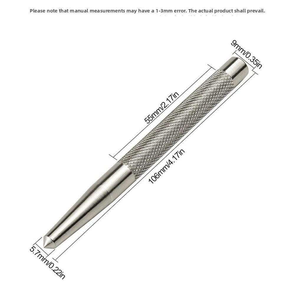 Center Punch 140mm for Consistent Drill Point Location