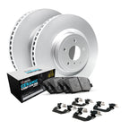 2X Brake Disc and Pad Kit for Jaguar XE
