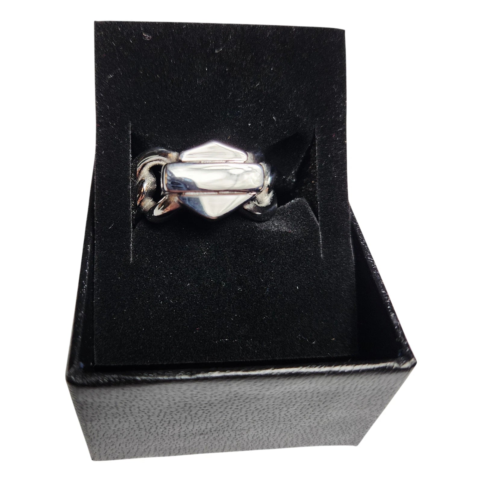 Men's Stainless Steel Biker Ring Size 14 for Harley-Davidson (OEM 34R00342-14)