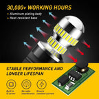 2X 3157 LED Reverse Bulbs for Chevrolet 1500