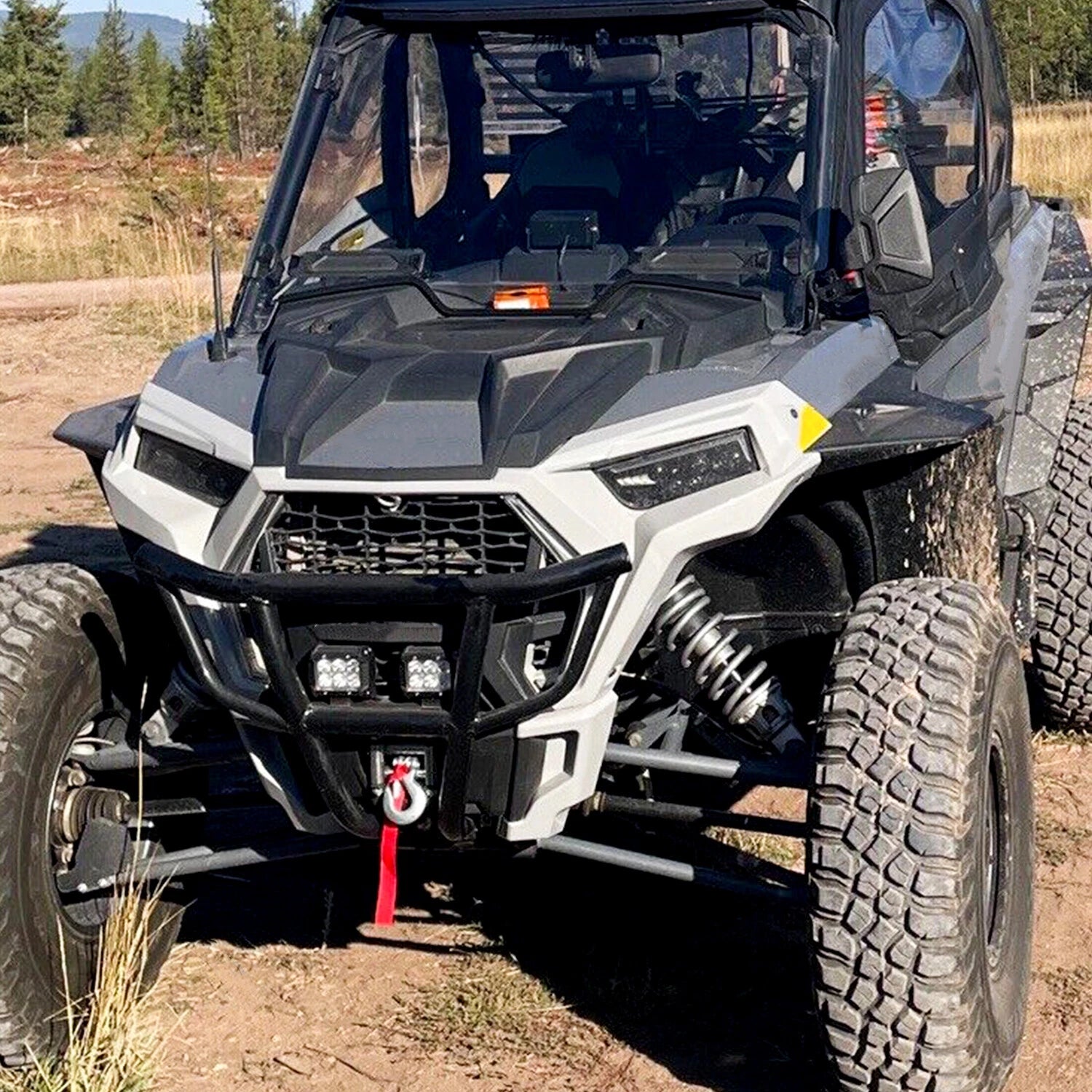 Front Bumper Brush Guard for Polaris RZR XP 4 1000 & Turbo (2019–2023)