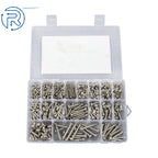 Set of 550 Stainless Steel Self-Tapping Wood Screws