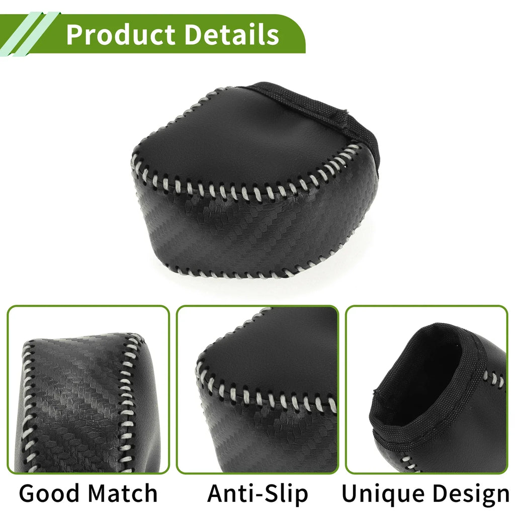 Gear Shift Knob Cover for Lexus NX250 2022-2023 Black Carbon Fiber