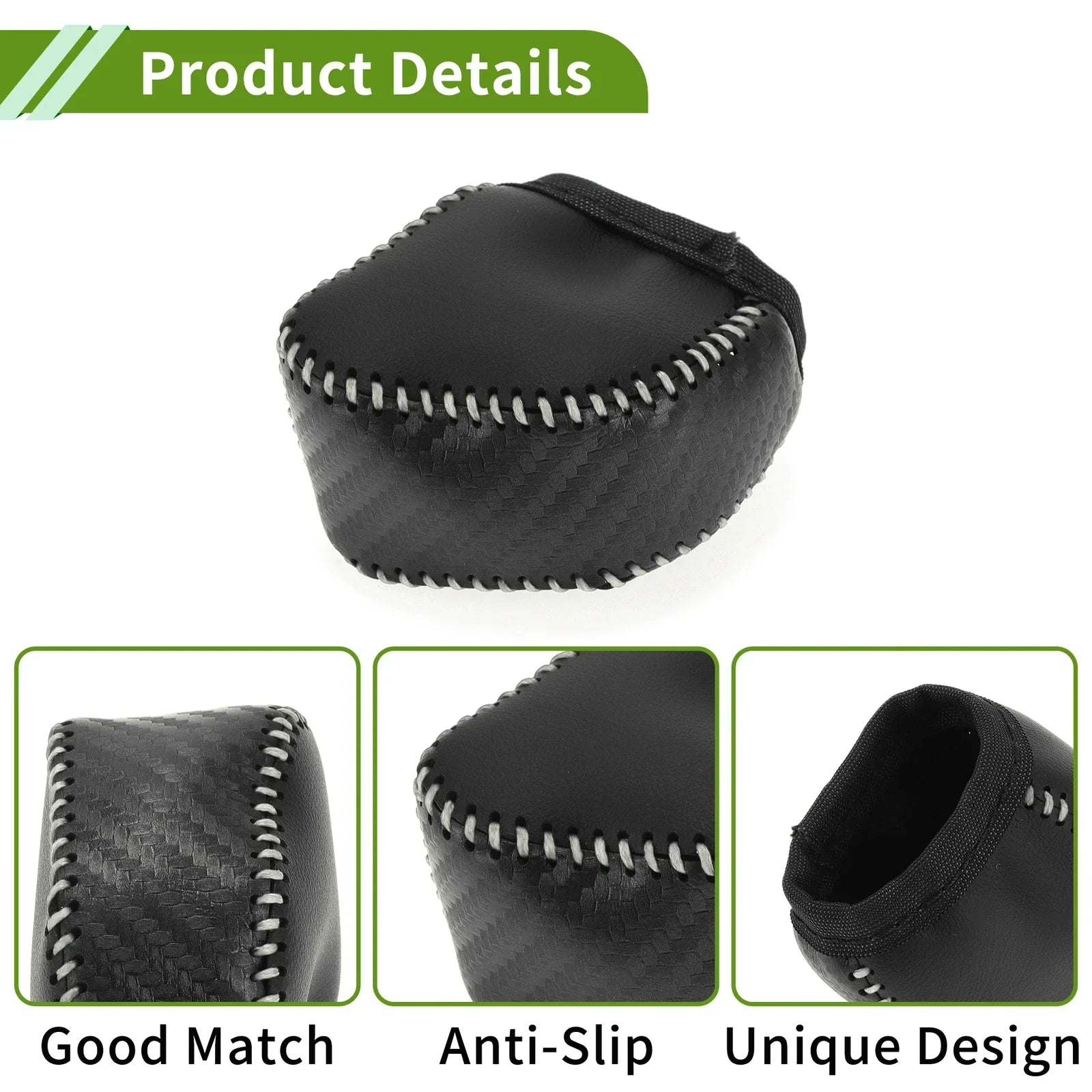 Gear Shift Knob Cover for Lexus NX250 2022-2023 Black Carbon Fiber