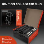 Set of 8 Ignition Coils & Spark Plugs for Ford F-150